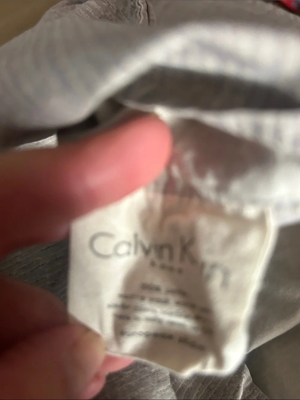 ⭐️ Calvin Klein gray grey EURO SHAMS
